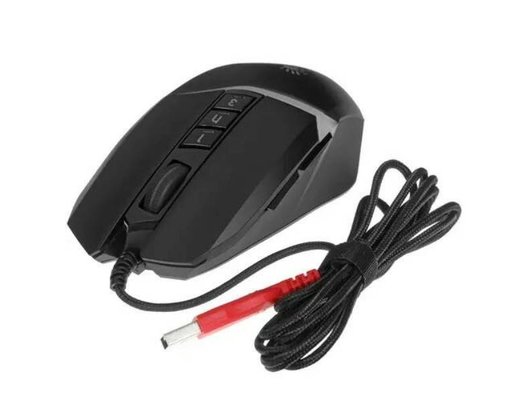 Мышь проводная игровая A4Tech Bloody W60 Max черный (W60 MAX STONE BLACK)